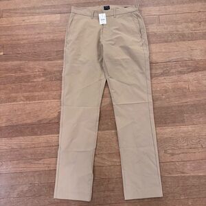 NWT men's J. Crew Thompson Flex Tapered straight leg chino pants sz 29 x 32
 b65